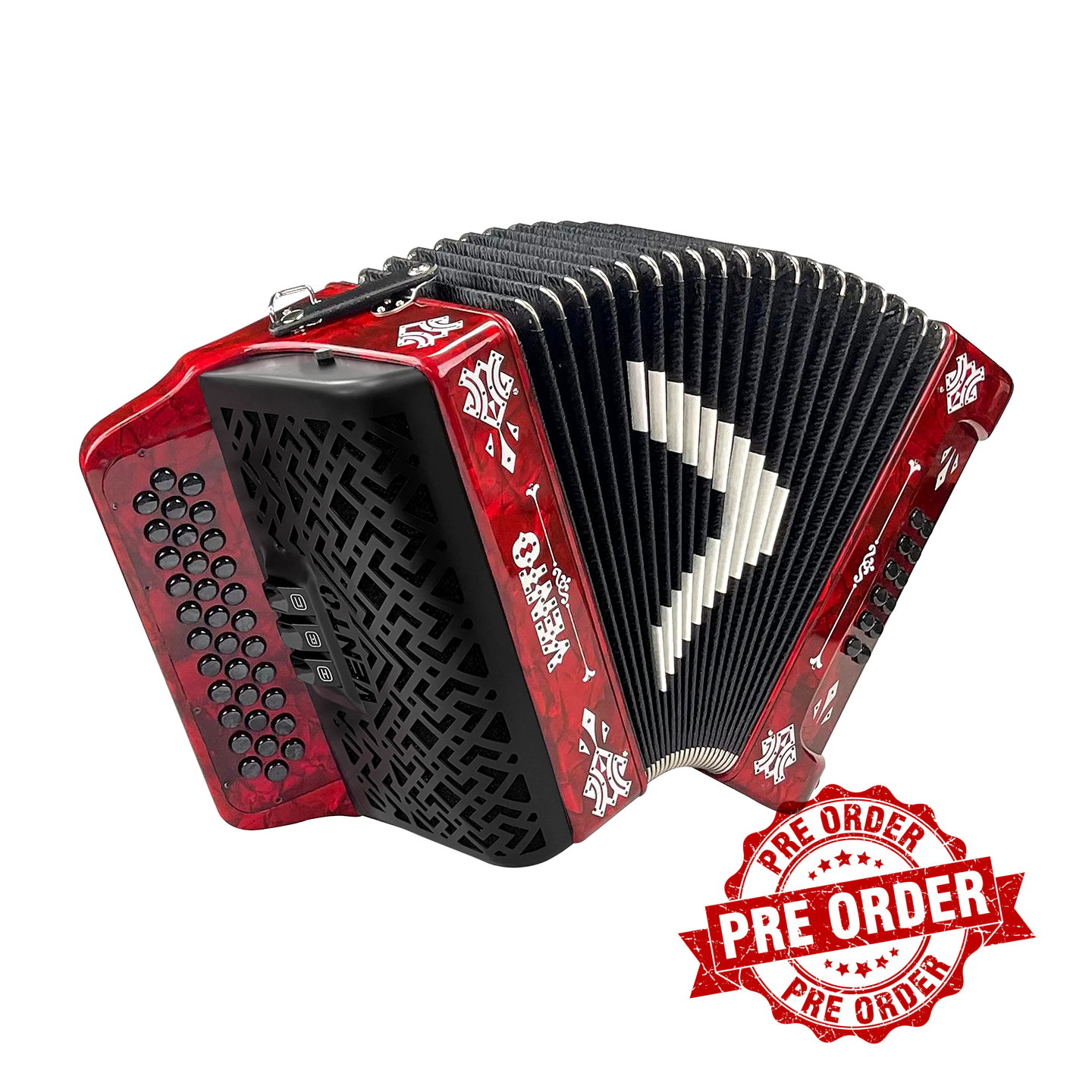 Vento Accordion (Red)
